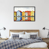Trondheim Leinwanddruck (Insitu (Schlafzimmer))