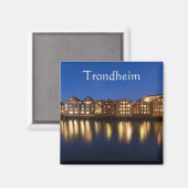 Trondheim Magnet (Vorderseite/Rückseite)
