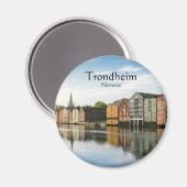 Trondheim Norwegen Magnet (Vorderseite/Rückseite)