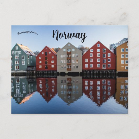 Trondheim Norwegen Postcard Postkarte (Vorderseite)