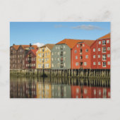 Trondheim Norwegen Postkarte (Vorderseite)
