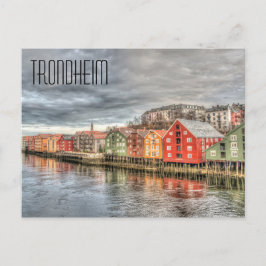 Trondheim Norwegen Postkarte