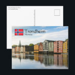 Trondheim Norwegen Postkarte<br><div class="desc">Reisen Foto der Stadt Trondheim in Norwegen,  Skandinavien. Foto © Sebastian Worm</div>