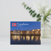 Trondheim Norwegen Postkarte (Stehend Vorderseite)