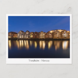 Trondheim Norwegen Postkarte
