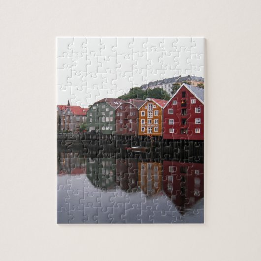 Trondheim, Norwegen Puzzle (Vertikal)
