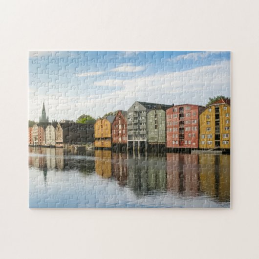 Trondheim Norwegen Puzzle (Horizontal)