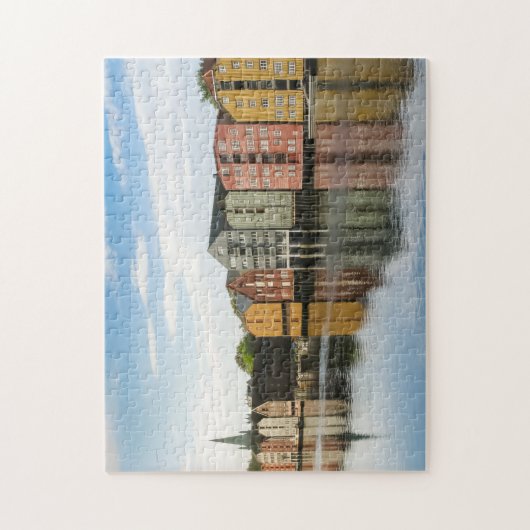 Trondheim Norwegen Puzzle (Vertikal)