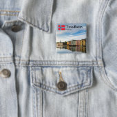 Trondheim Norwegen Souvenir Button (Beispiel)