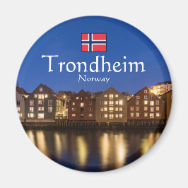 Trondheim Norwegen Souvenir Magnet