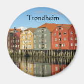 Trondheim Norwegen Souvenir Magnet (Vorne)