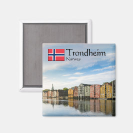 Trondheim Norwegen Souvenir Magnet