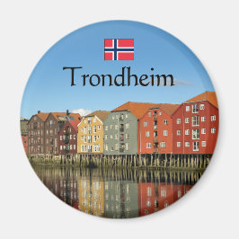 Trondheim Norwegen Souvenir Magnet