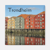 Trondheim Norwegen Souvenir Magnet (Vorne)
