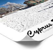 Troodos-Landschaften Poster (Ecke)