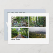 Troodos-Landschaften Postkarte (Vorne/Hinten)