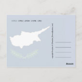 Troodos-Landschaften Postkarte (Rückseite)