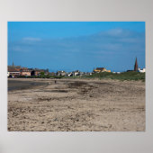 Troon Beach Scotland Postcard Poster (Vorne)
