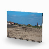 Troon Beach Scotland Postcard Poster Fotoblock (Rechts)