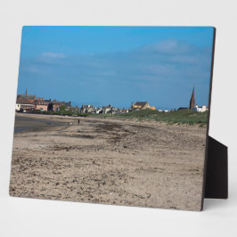 Troon Beach Scotland Postcard Poster Fotoplatte