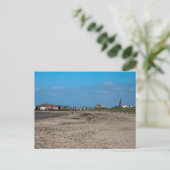 Troon Beach Scotland Postkarte (Stehend Vorderseite)