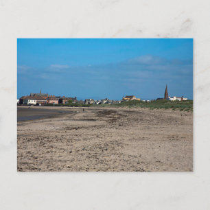 Troon Beach Scotland Postkarte