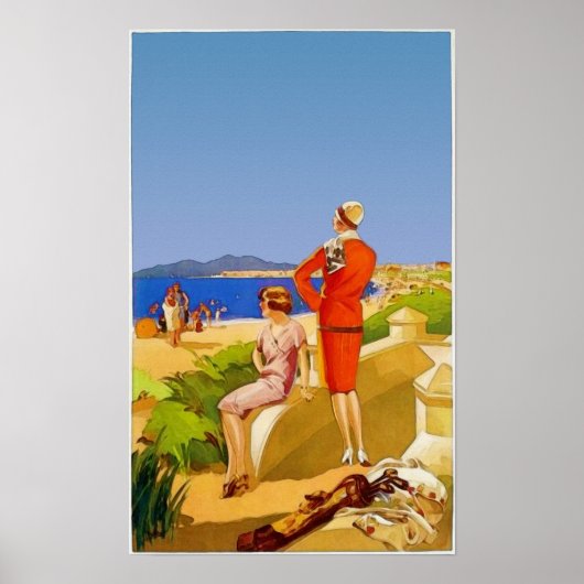 Troon Golf Watercolor Print Poster (Vorne)