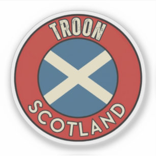 Troon, Schottland Aufkleber