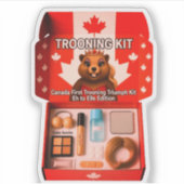 TROONING KIT AUFKLEBER (Vorderseite)