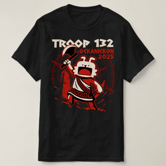 Troop 132 Ockanickon Class B Tee (Design vorne)