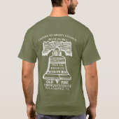 Troop Class B - Olive Green (Front and Back Logo) T-Shirt (Rückseite)