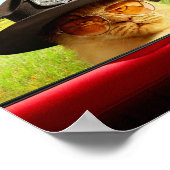 Trooper Cat Poster (Ecke)