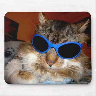 "Trooper die Katzen-" cooler Typ! Mousepad