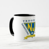 Troopers, die Truppe-Tasse unterstützen Tasse (Vorderseite Links)