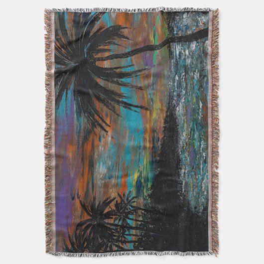 Tropaz Throw Blanket Decke (Vorderseite Vertikal)