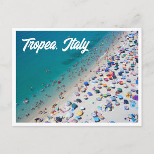 Tropea Italy Aerial Beach Foto Postcard Postkarte