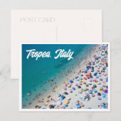 Tropea Italy Aerial Beach Foto Postcard Postkarte (Vorne/Hinten)