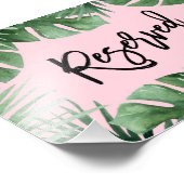 Tropen für Printwerbung vorbehalten Fotodruck (Ecke)