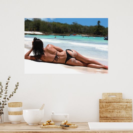 Tropen Poster (Küche)