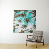 Tropenbäume Wandteppich (Beispiel (Horizontal))