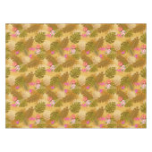 Tropenblättergartenmustard Tischdecke (Vorderseite (Horizontal))