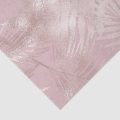 Tropenblättrige Rose, goldene Imitate Seidenpapier (Detail)