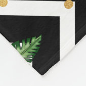 Tropenblumenweine Fleecedecke (Ecke)