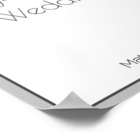 Tropenblüte Poster (Ecke)