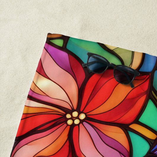 Tropenblüte Strandtuch (Beispiel)