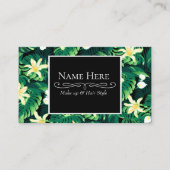 Tropenblüte Visitenkarte (Vorderseite)