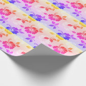 Tropenbogen-Blume-Geschenkpapier Geschenkpapier (Ecke)