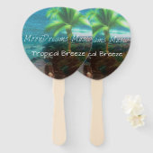 Tropenbrise Fächer (Vorne und Hinten)