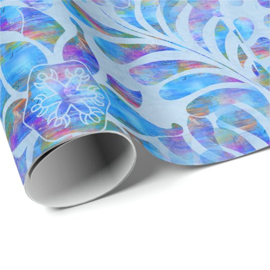 Tropenbrise Geschenkpapier (Rolleneckpunkt)