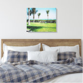Tropenbrise Leinwanddruck (Insitu (Schlafzimmer))